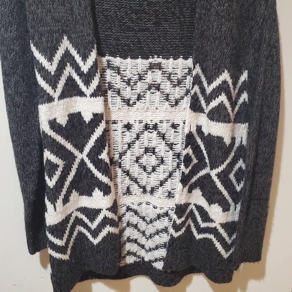 Free Press White and Grey Knit Cardigan - Picture 2 of 8
